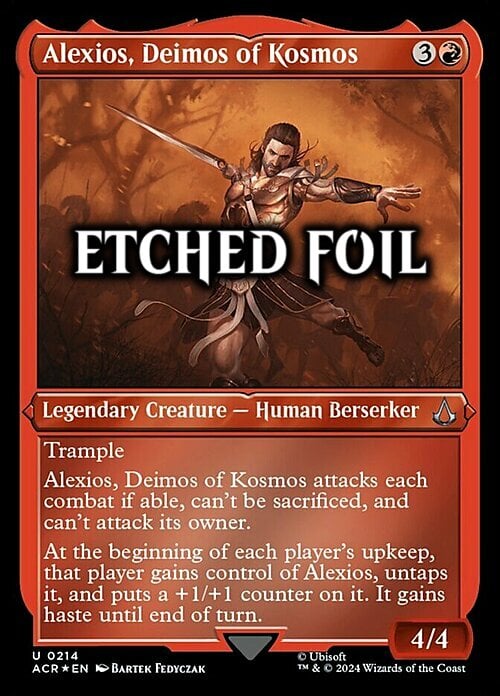 Alexios, Deimos of Kosmos Card Front