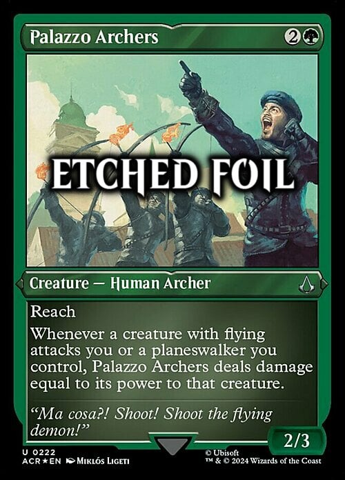 Palazzo Archers Card Front