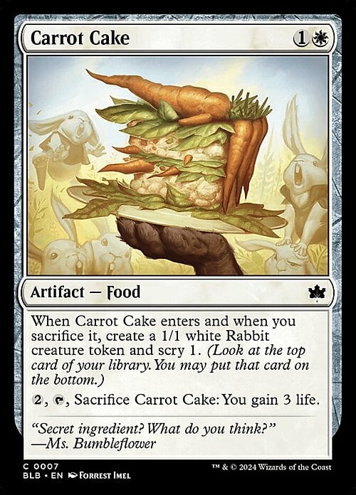 Carrot Cake Card Front