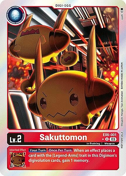 Sakuttomon Card Front