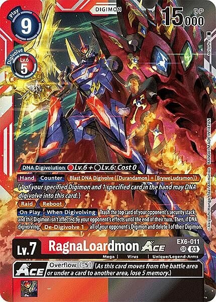 RagnaLoardmon Ace Card Front