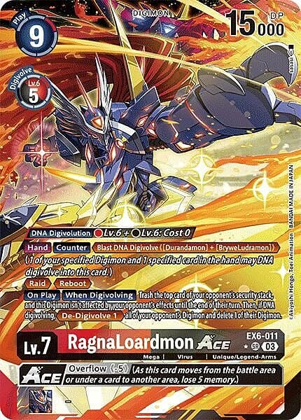 RagnaLoardmon Ace Card Front