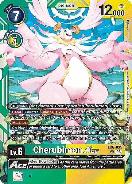 Cherubimon Ace Card Front