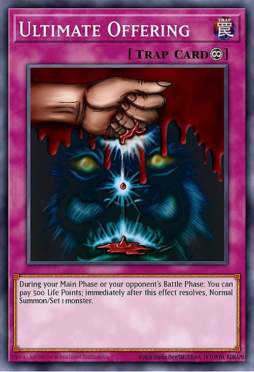 Ultimate Offering Card Front