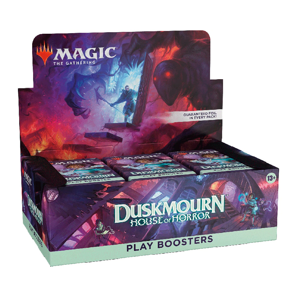 Caja de sobres de juego de Duskmourn: La casa de los horrores