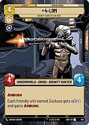 4-LOM - Bounty Hunter for Hire