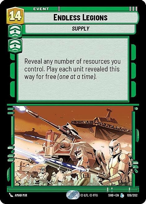 Endless Legions Card Front