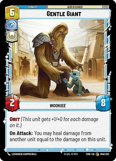 Gentle Giant Card Front