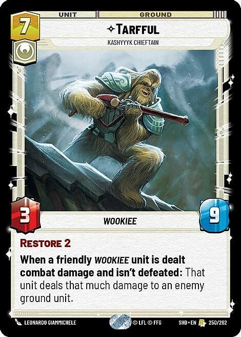 Tarfful - Kashyyyk Chieftain Card Front