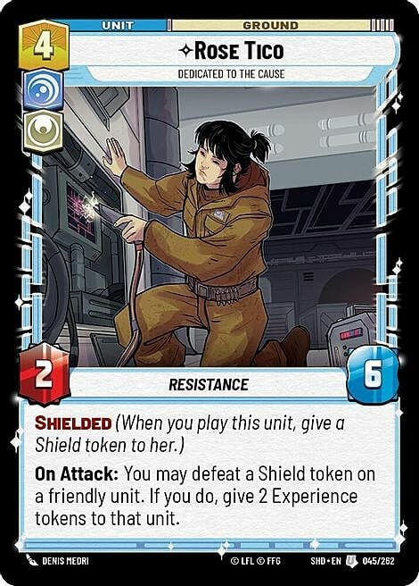 Rose Tico, Fedele Alla Causa Card Front