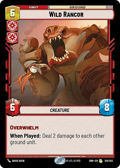 Rancor Selvatico Card Front