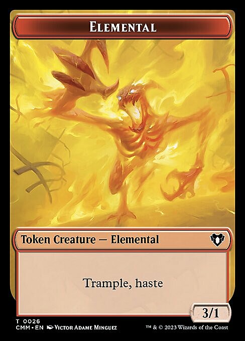 Demon // Elemental Card Front