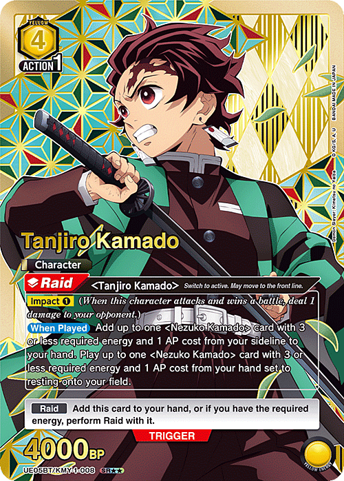 Tanjiro Kamado Card Front