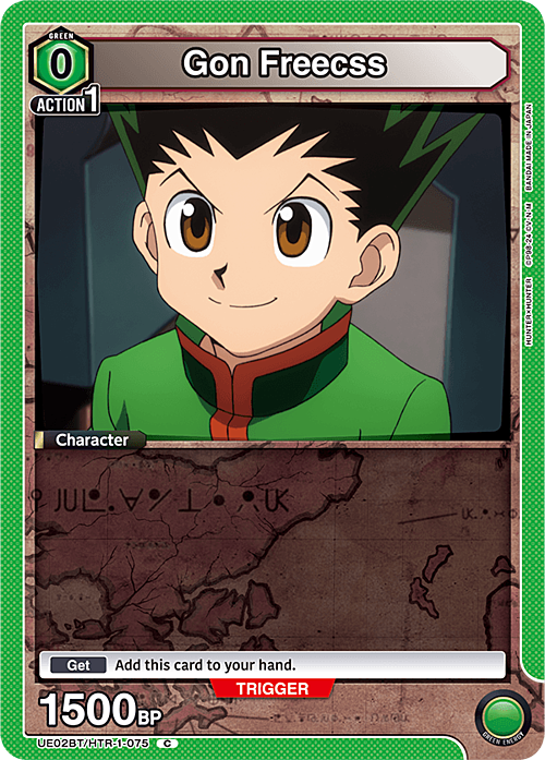 Gon Freecss Card Front