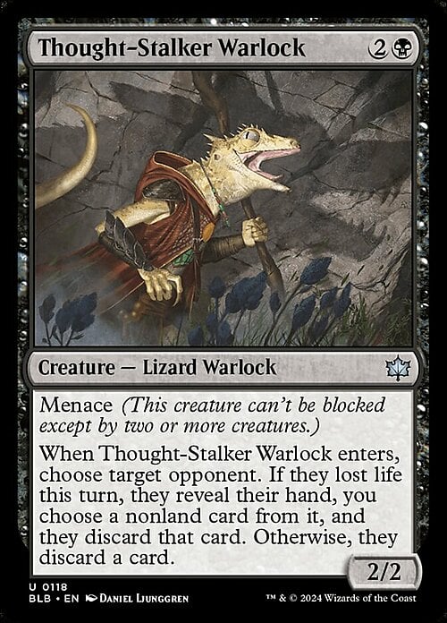 Warlock Braccapensieri Card Front