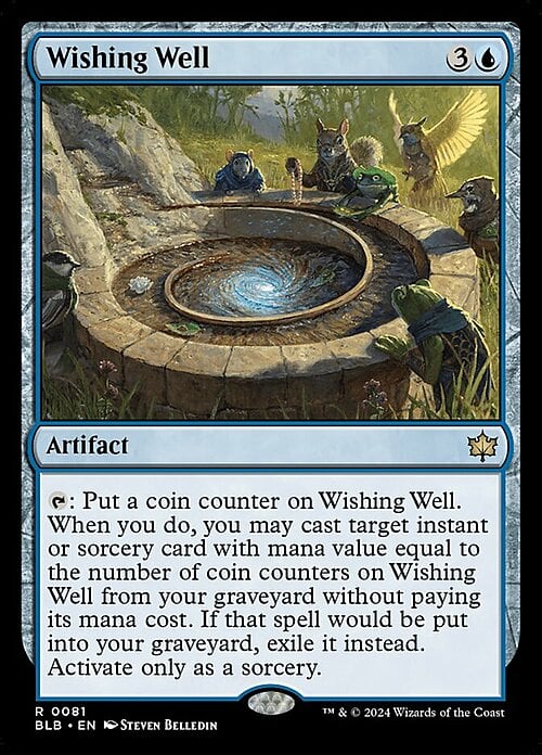 Wishing Well Card Front