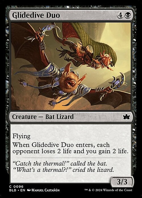 Glidedive Duo Card Front