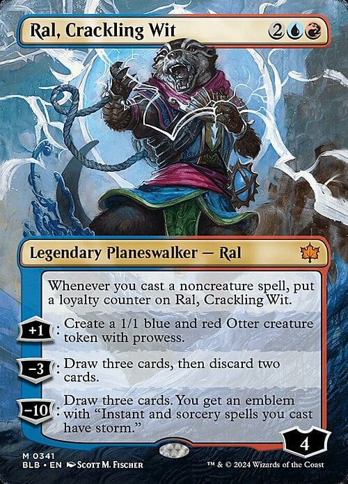 Ral, Crackling Wit Card Front