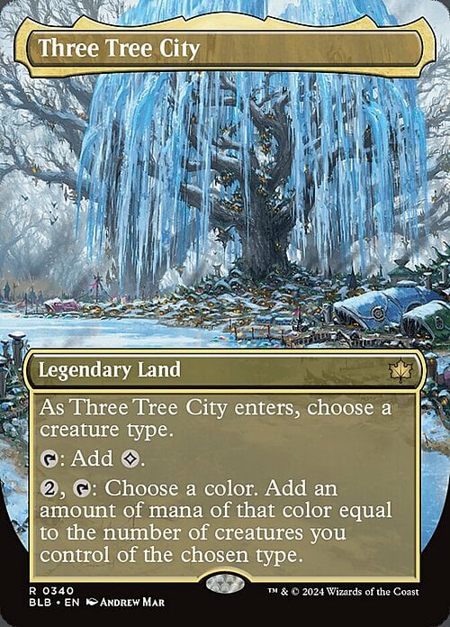 Three Tree City Card Front