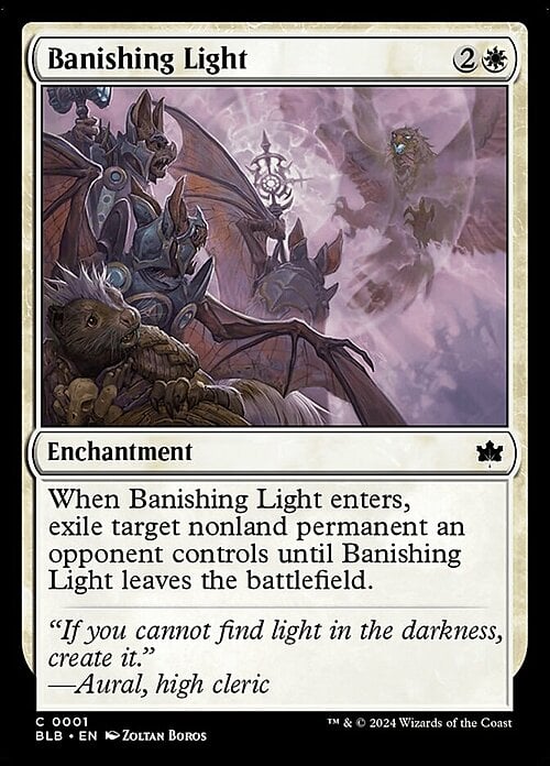 Banishing Light Card Front