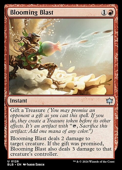 Blooming Blast Card Front