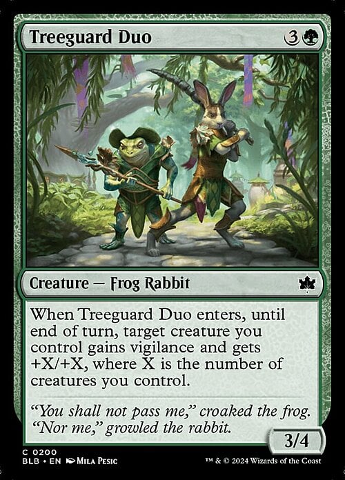 Treeguard Duo Card Front