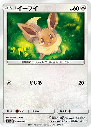 Eevee Card Front