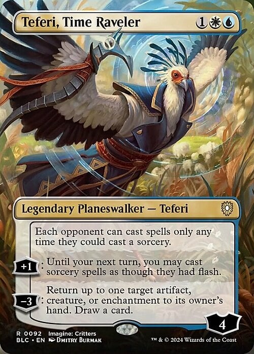 Teferi, Time Raveler Card Front