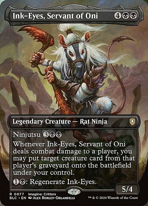 Ink-Eyes, Servant of Oni Card Front