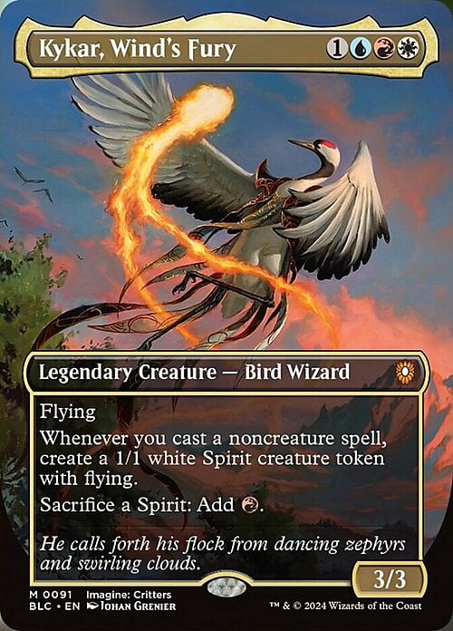 Kykar, Wind's Fury Card Front