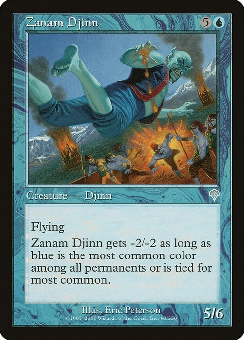 Zanam Djinn Card Front