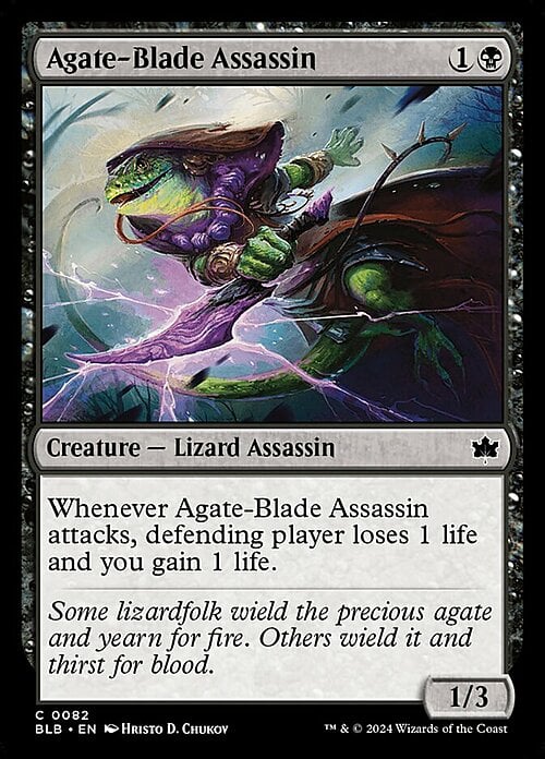 Agate-Blade Assassin Card Front