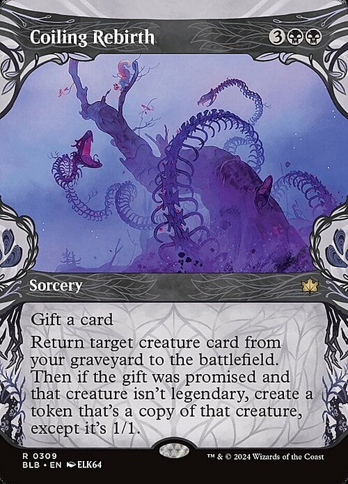 Coiling Rebirth Card Front