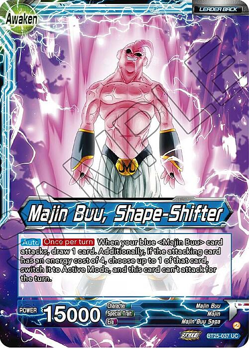 Majin Buu // Majin Buu, Shape-Shifter Frente