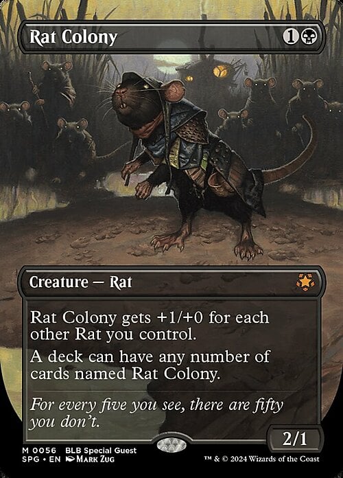 Colonia di Ratti Card Front