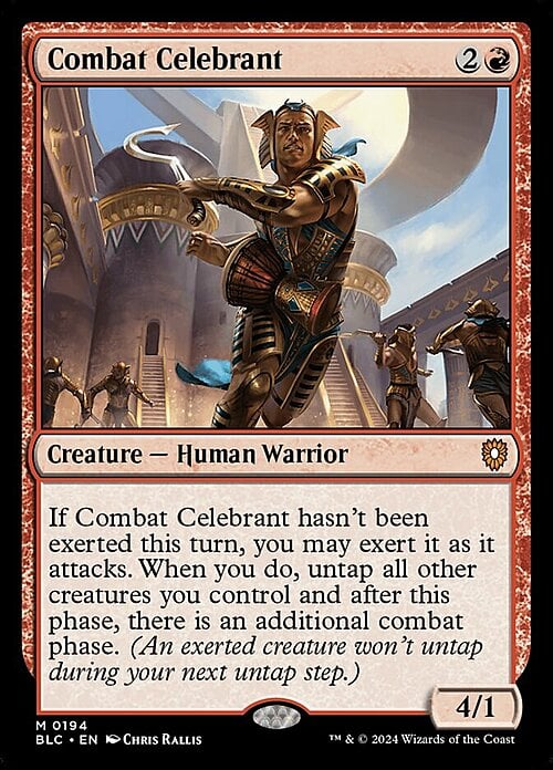 Combat Celebrant Card Front