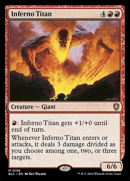 Titano dell'Inferno Card Front