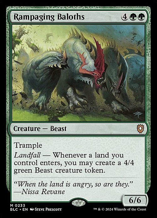 Baloth Infuriati Card Front