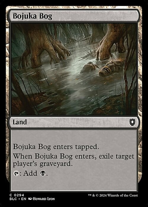 Bojuka Bog Card Front