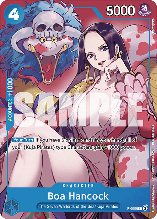 Boa Hancock Card Front