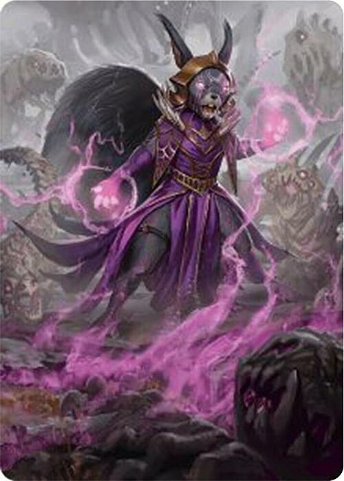 Art Series: Liliana of the Dark Realms Frente