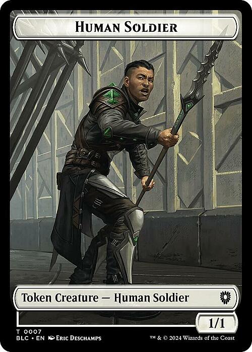 Human Soldier // Wolf Card Front