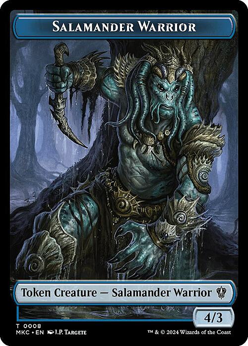 Salamander Warrior // Zombie Card Front