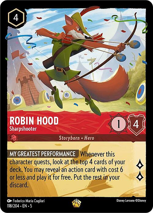 Robin Hood - Sharpshooter Frente