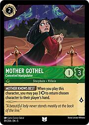 Madre Gothel - Manipolatrice Presuntuosa