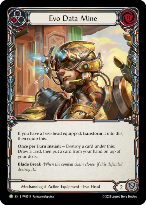 Evo Data Mine Card Front