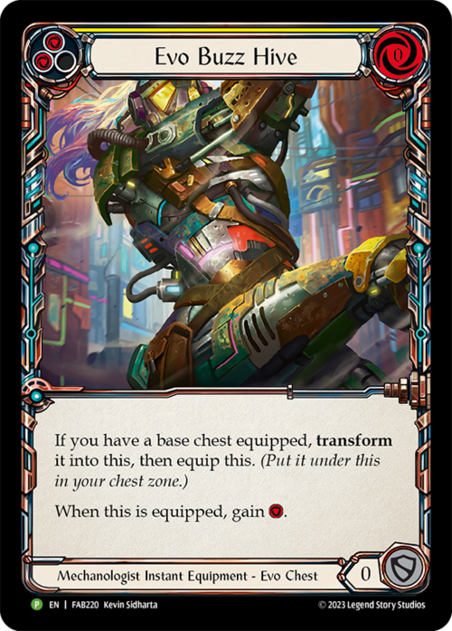 Evo Buzz Hive Card Front