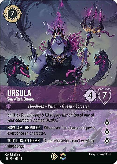 Ursula - Sea Witch Queen Frente