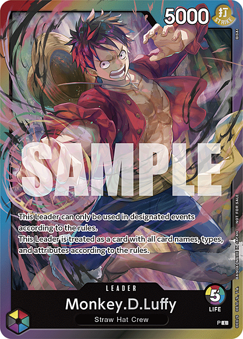 Monkey.D.Luffy Card Front