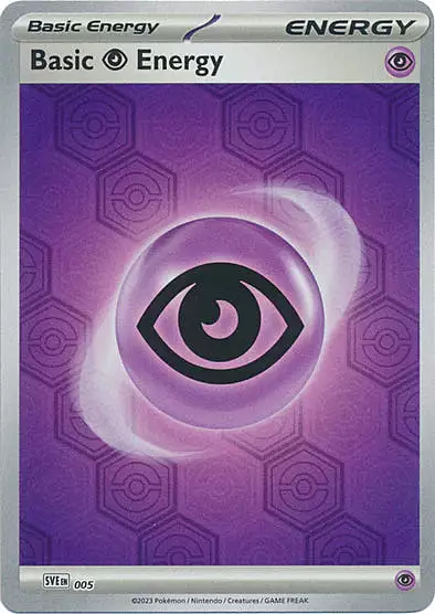 Basic Psychic Energy Card Front